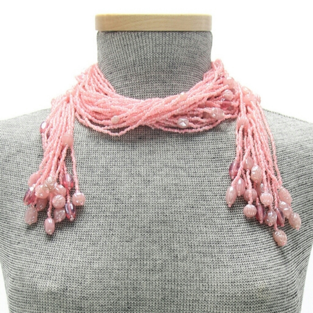 Boho Pink Lariat